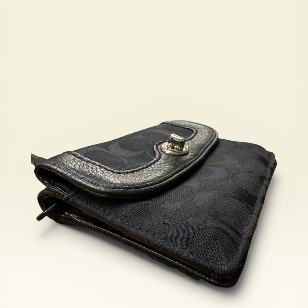 Coach Mini Legacy Signature C Crossbody Wallet - Picture 6 of 7